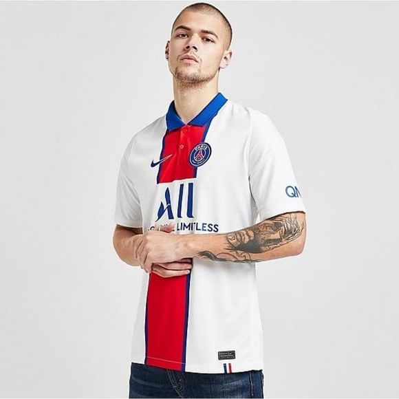 Nike Other - Nike Paris Saint-Germain PSG 20-21 White Jersey